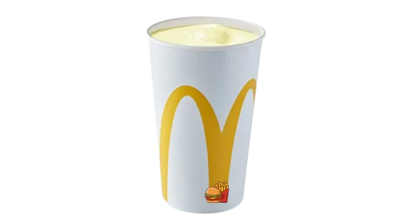 McDonalds UK Banana Milkshake