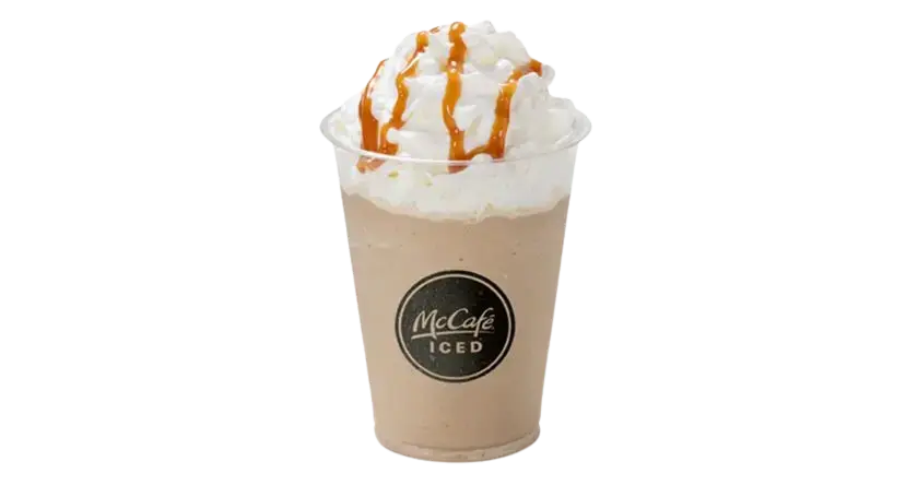 McDonalds UK Caramel-Iced-Frappé