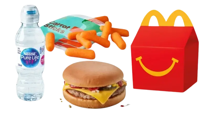 McDonalds UK Cheeseburger Meal