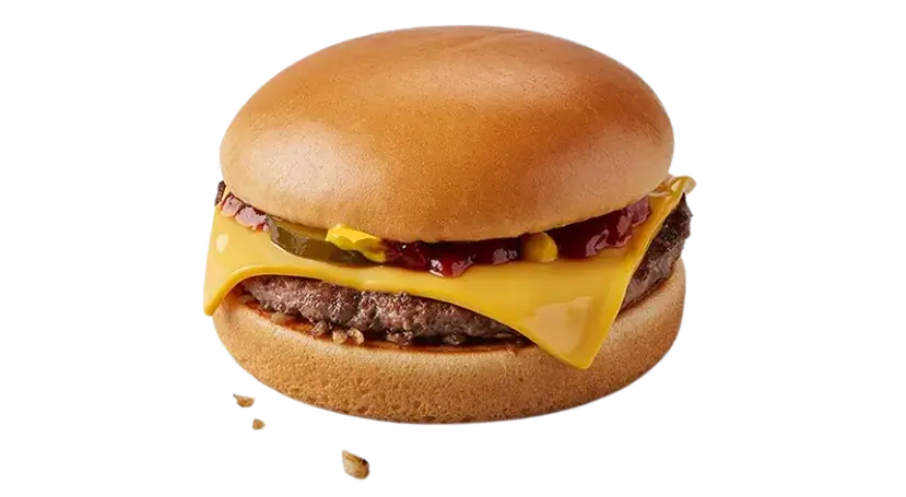 McDonalds UK Cheeseburger