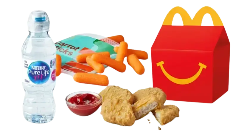 McDonalds UK Chicken McNuggets® (4 pieces) Meal