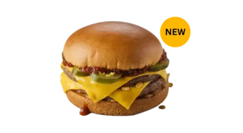 McDonalds UK Chilli-Double-Cheeseburger