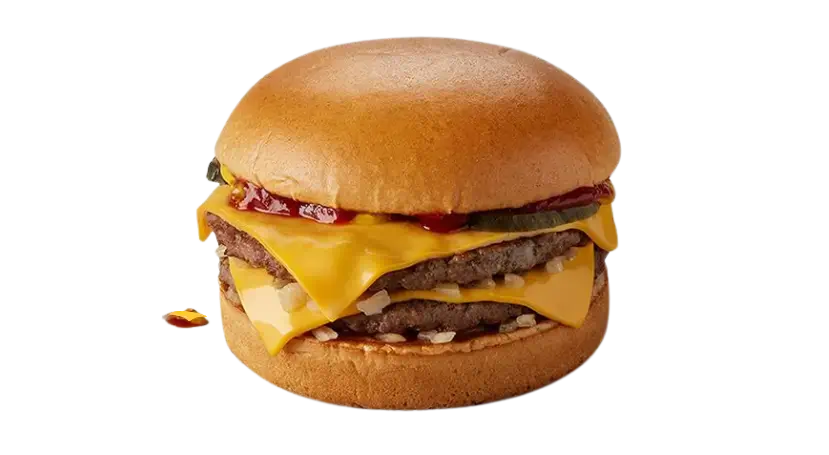 McDonalds UK Double-Cheeseburger