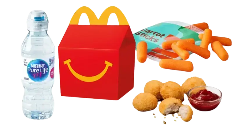 McDonalds UK Fish Bites ( 5 pieces ) Meal