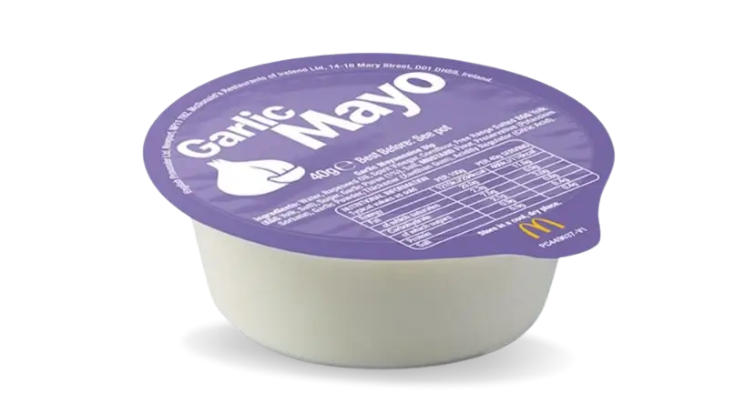 McDonalds UK Garlic Mayo Dip