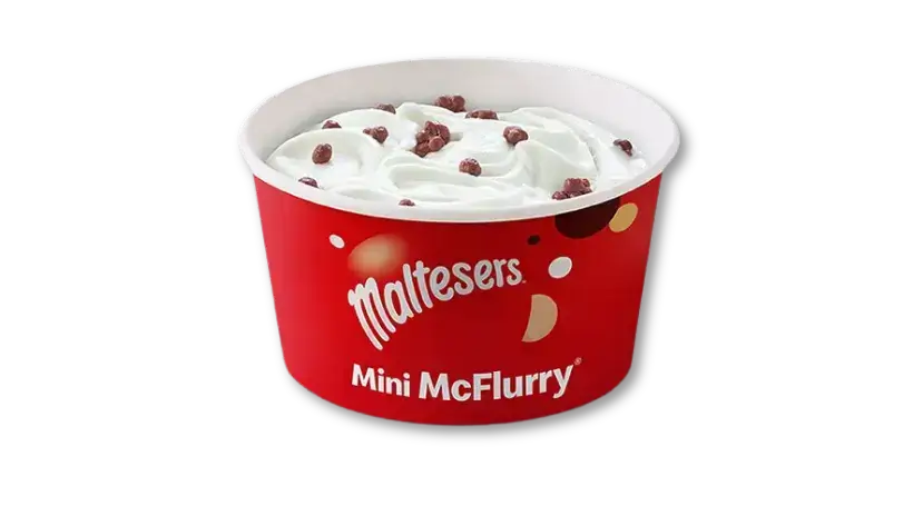 McDonalds UK Maltesers® McFlurry® Mini