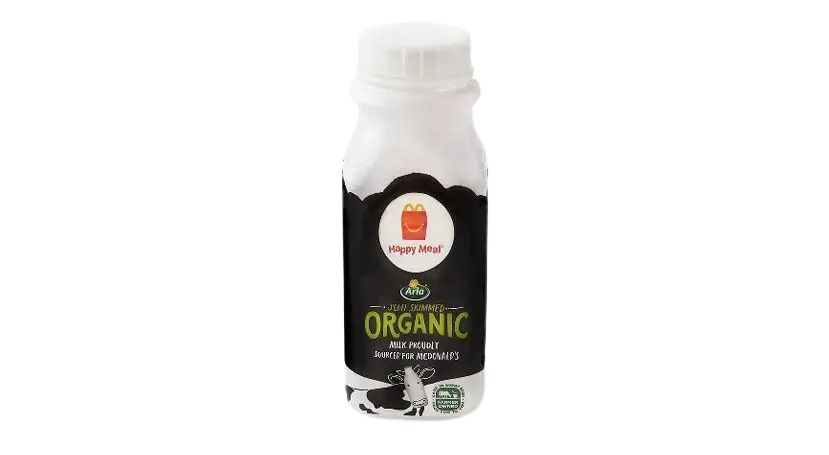 McDonalds UK Organic Milk