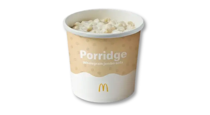 McDonalds UK Porridge