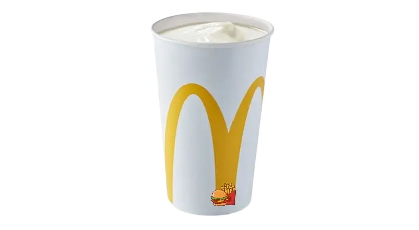 McDonalds UK Vanilla Milkshake