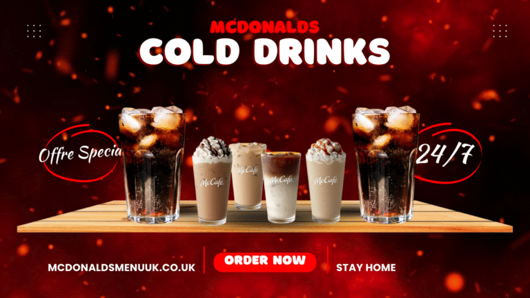 McDonalds Cold Drinks