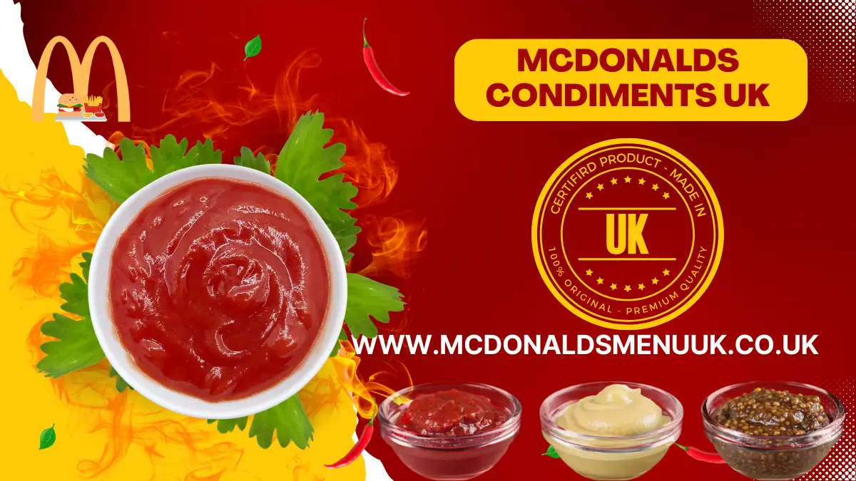 mcdonalds condiments uk